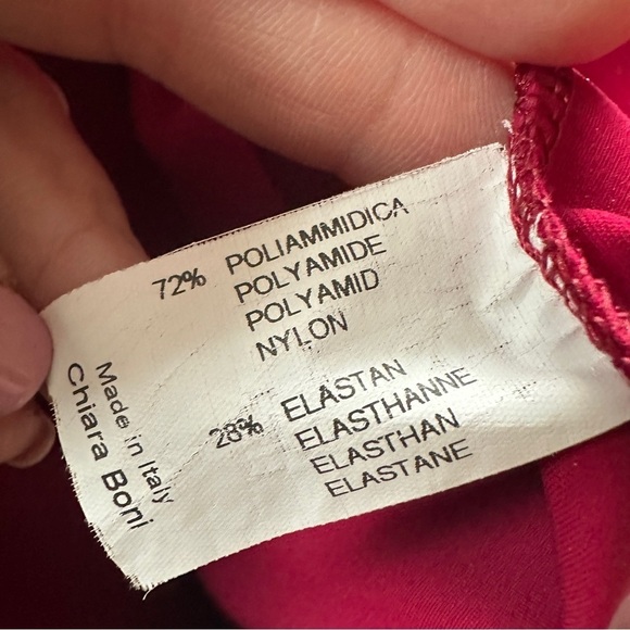 Chiara Boni La Petite Robe Bateau Neck Midi Dress Size 46 US 10 - Picture 7 of 11